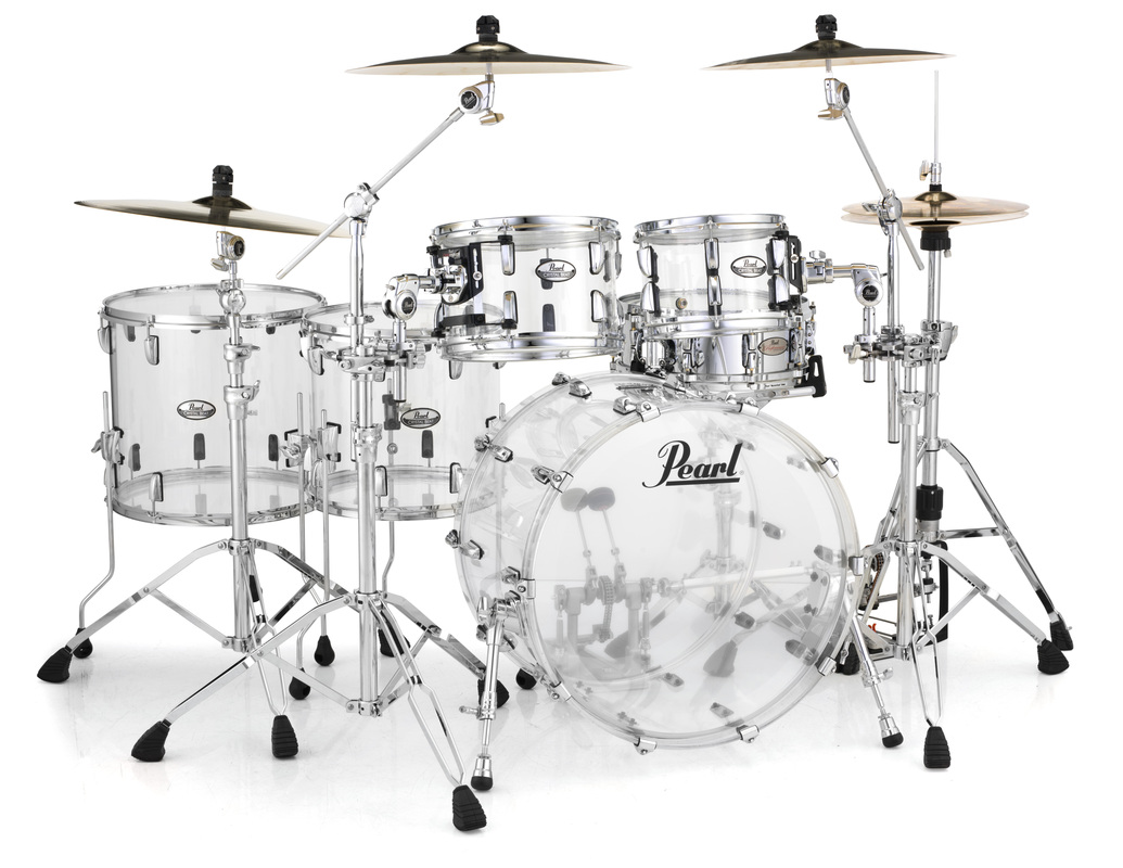 Seamless Acrylic Drums 〜CRYSTAL BEAT〜 - パール楽器製造株式会社