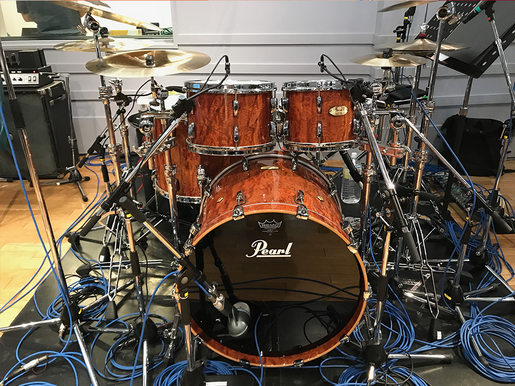 PEARL スネアドラム 村石雅行モデル MM1365 限定50台品 カバー付き 