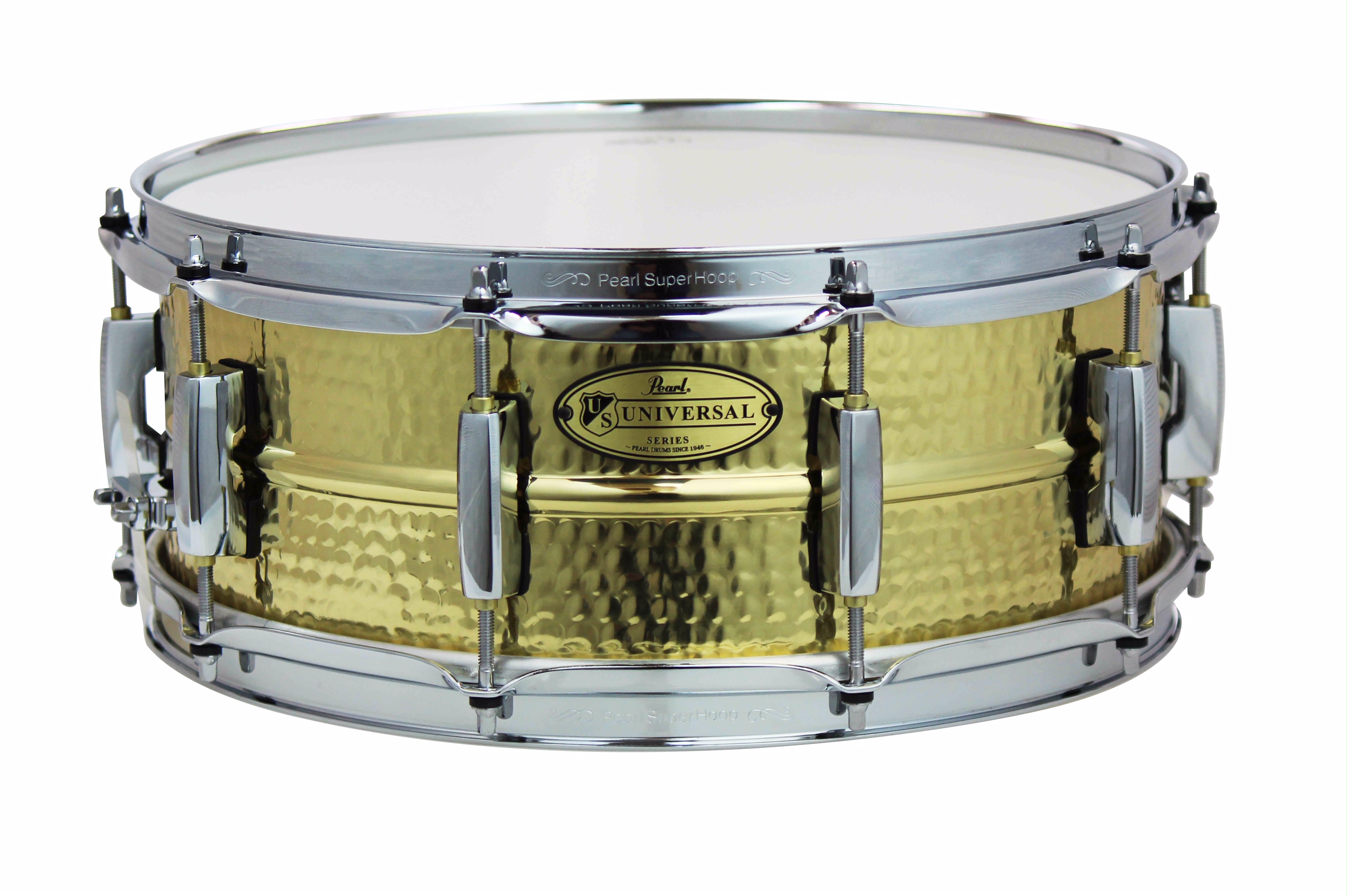 Pearl Philharmonic Brass Snare Drum - 6.5-inch x 14-inch, Black