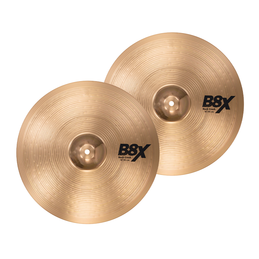 B8X Rock Crash TWIN PACK | SABIAN