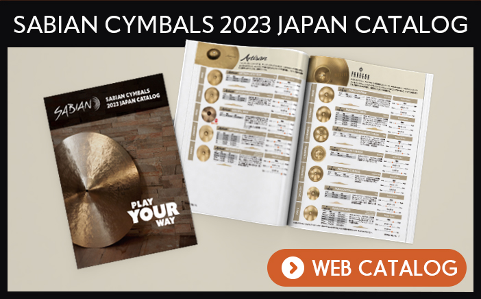 SABIAN CYMBALS 2023 JAPAN CATALOG
