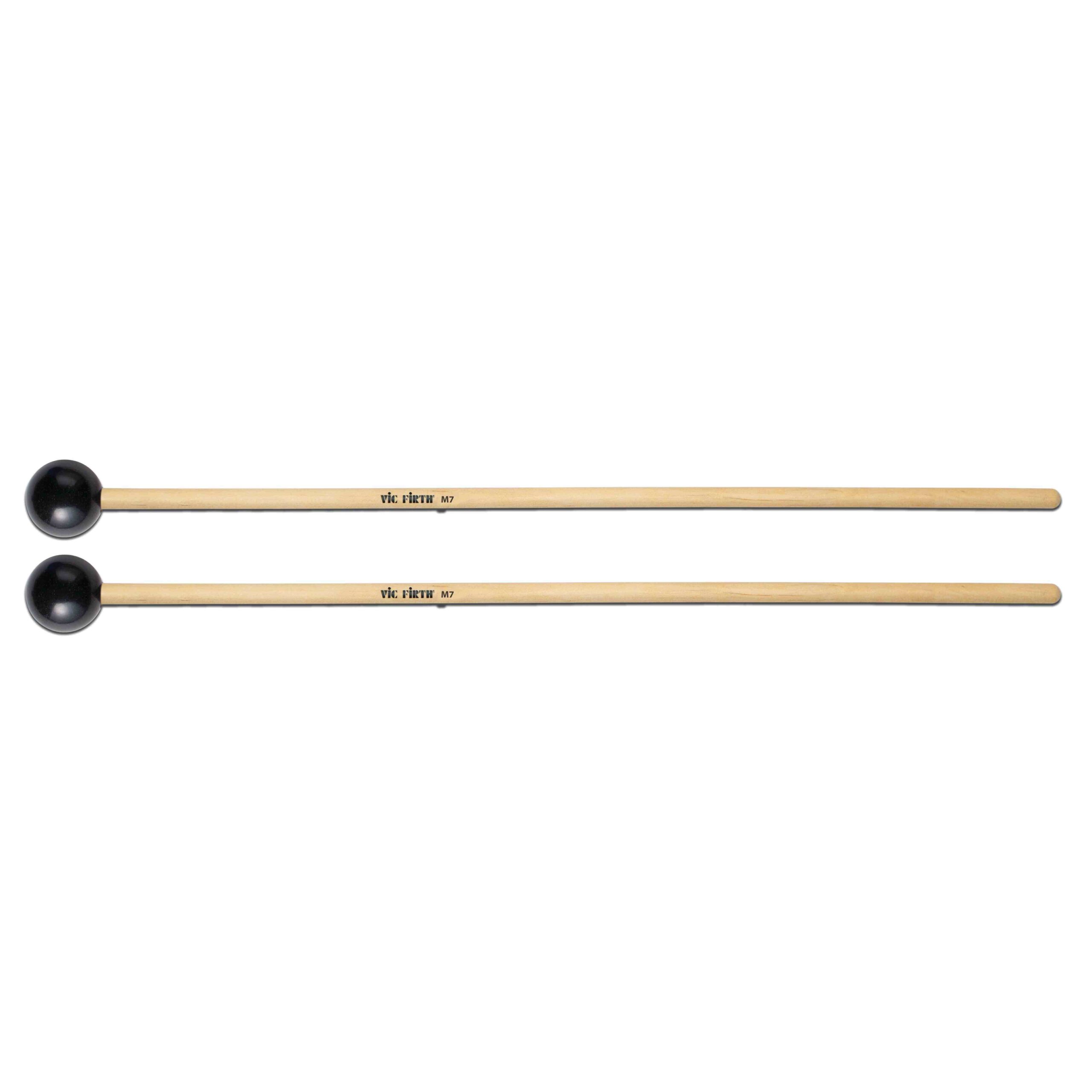 AMERICAN CUSTOM KEYBOARD — HARD, BLACK PHENOLIC M7 | Vic Firth