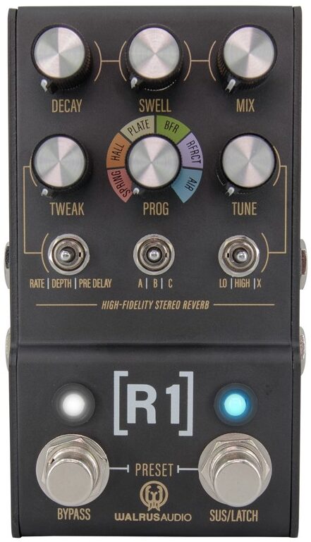 取扱終了】MAKO Series: R1 High-Fidelity Stereo Reverb | WALRUS AUDIO 