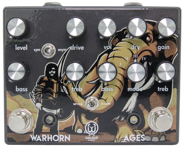 取扱終了】WARHORN+AGES DUAL OVERDRIVE ~LIMITED EDITION~ | WALRUS AUDIO