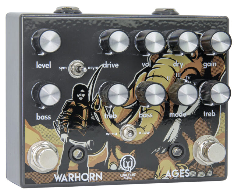 取扱終了】WARHORN+AGES DUAL OVERDRIVE ~LIMITED EDITION~ | WALRUS AUDIO