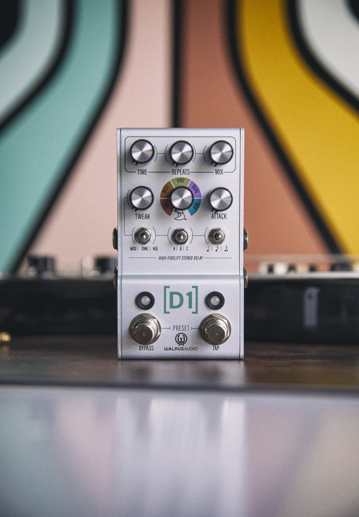 取扱終了】MAKO Series: D1 V2 High-Fidelity Delay | WALRUS AUDIO