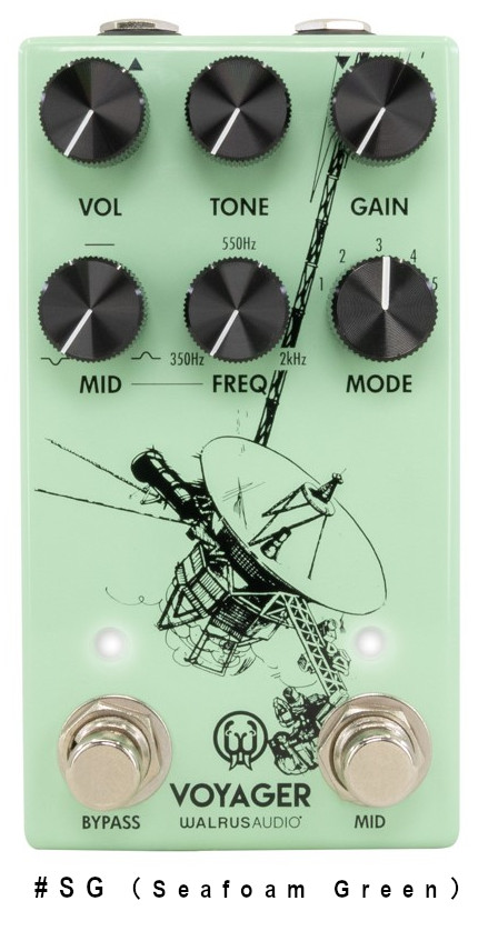 Voyager Preamp/Overdrive MKII | WALRUS AUDIO 