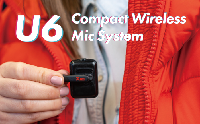 U6 Compact Wireless Mic System 