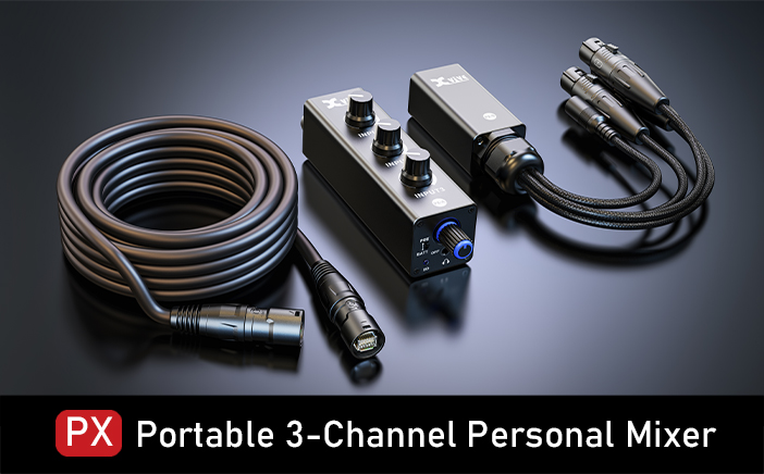 PX Portable 3 Channel Personal Mixer